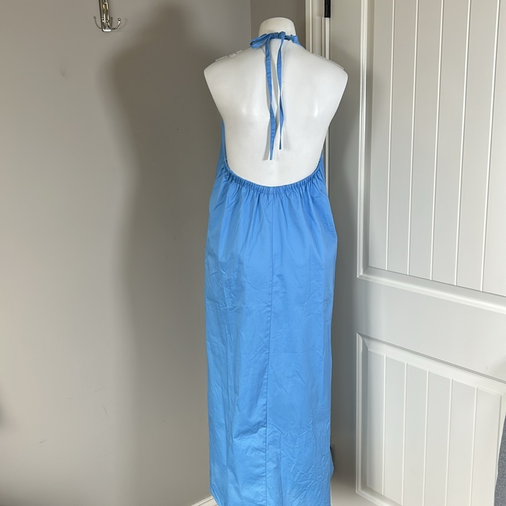 Tuckernuck Sky-Blue Halter Maxi Dress - Picture 7 of 15